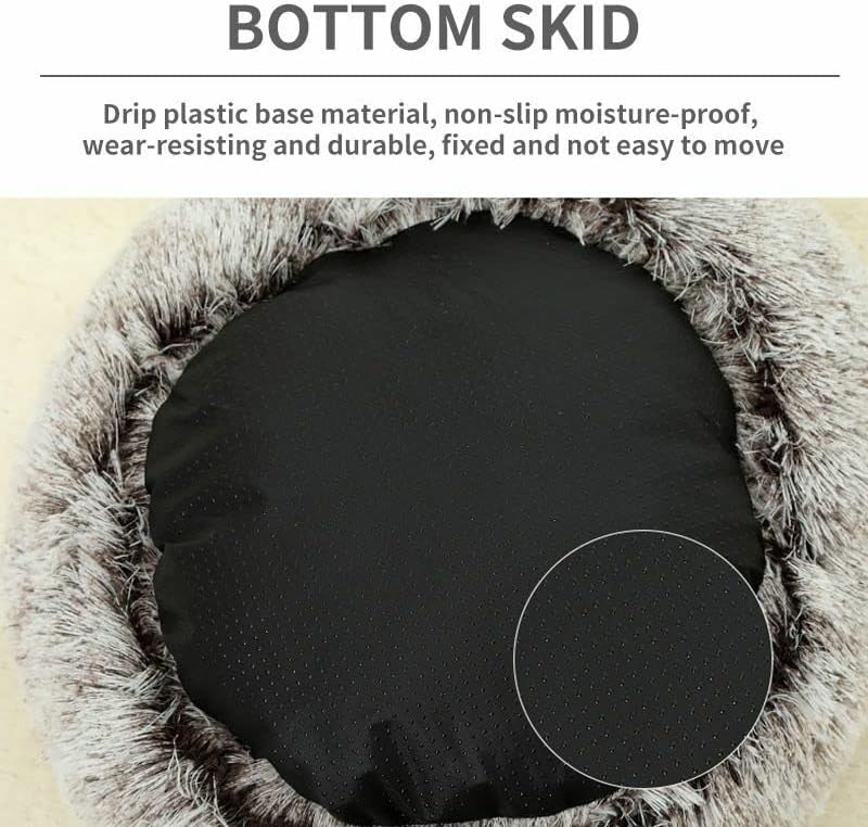 Deluxe Plush Pet Bed for Cats & Small Dogs - Cozy Cat Nest & Kennel | Available in 3 Sizes & Multiple Colors